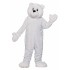 Mascote Urso Polar Branco Clássica