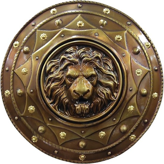 Escudo Medieval Romano e Espada Luxo