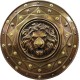 Escudo Medieval Romano e Espada Luxo