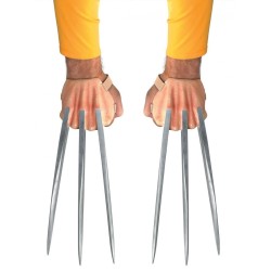 Garras do X Men Wolverine Adulto Cobertas de Adamantium