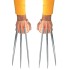 Garras do X Men Wolverine Adulto Cobertas de Adamantium