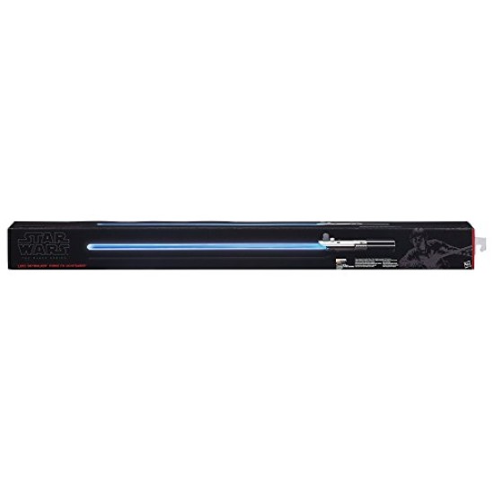 Sabre de Luz Azul Luke Skywalker Force FX Star Wars The Black Series