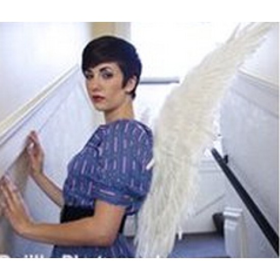 Asa Adulto para Anjo Branca Luxo