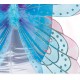 Asa de Borboleta Luxo Azul e Rosa Adulto