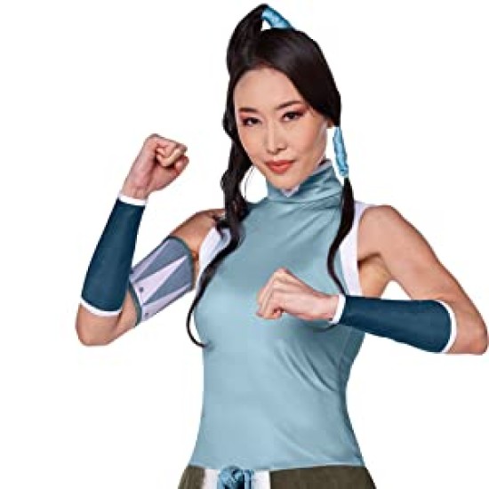 Fantasia Avatar Korra Katara Adulto Feminino Luxo