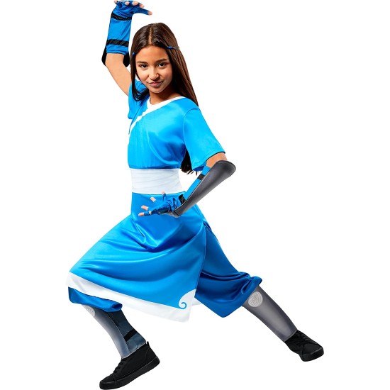 Fantasia Avatar Korra Katara Infantil Feminino