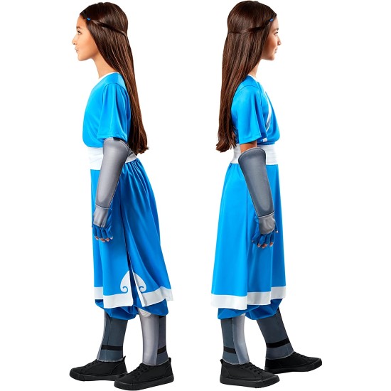 Fantasia Avatar Korra Katara Infantil Feminino