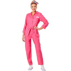 Fantasia Barbie Macacão Pink Filme Adulto Luxo
