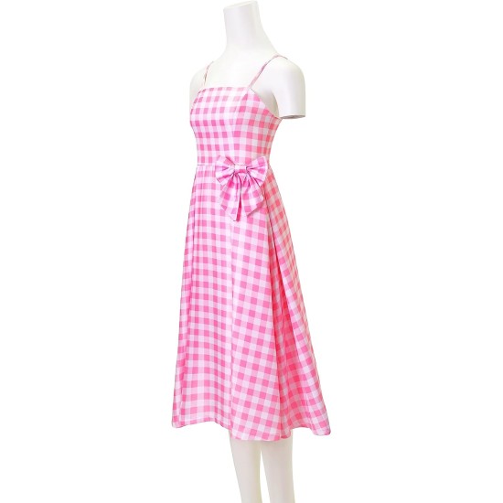 Fantasia Barbie Vestido Pink Filme Adulto