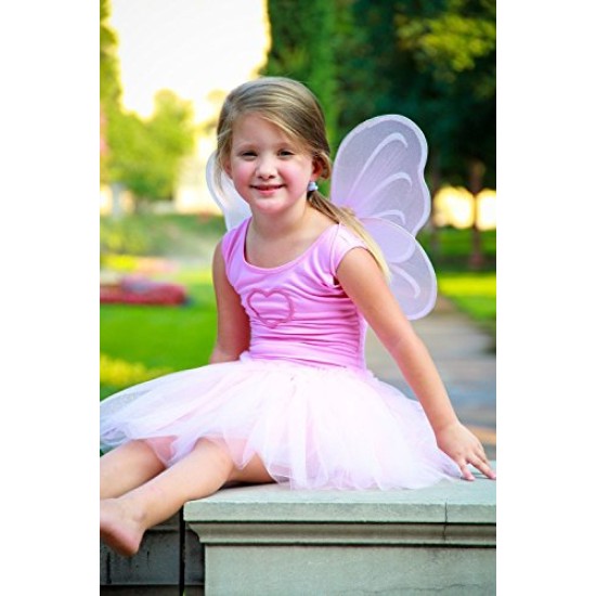 Fantasia Borboleta Rosa Infantil Clássica