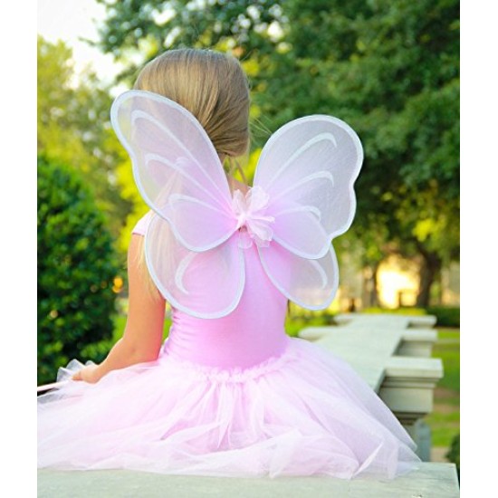 Fantasia Borboleta Rosa Infantil Clássica