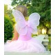 Fantasia Borboleta Rosa Infantil Clássica