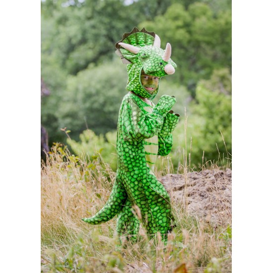 Fantasia Dinossauro Triceratops Luxo