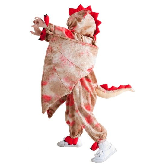 Fantasia Dragão Vermelho Dinossauro