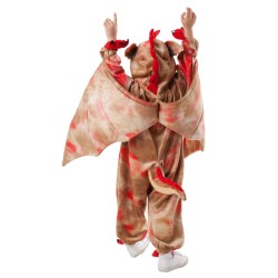 Fantasia Dragão Vermelho Dinossauro