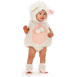 Fantasia Infantil Bebê Ovelha Bebê Parmalat Luxo