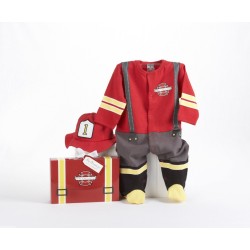 Fantasia Infantil Bombeiro Bebê Elite