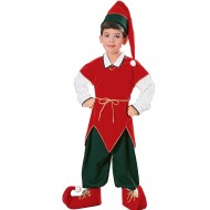 Fantasia Infantil Elfo Mágico Duende do Papai Noel Natal