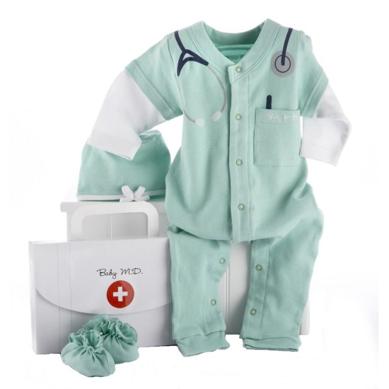 Fantasia Infantil Médico Doutor Bebê Elite