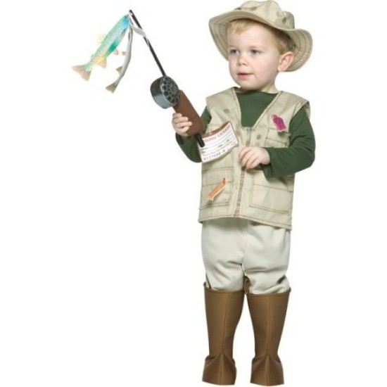 Fantasia Infantil Pescador Esportista