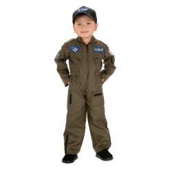 Fantasia Infantil Piloto de Caça da Força Aérea Americana