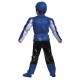 Fantasia Power Rangers Morfador Azul Luxo Infantil Bebê