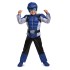 Fantasia Power Rangers Morfador Azul Luxo Infantil Bebê
