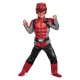 Fantasia Power Rangers Morfador Vermelho Luxo Infantil Bebê