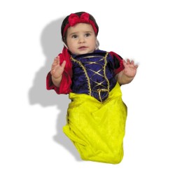 Fantasia Recém Nascido Branca de Neve