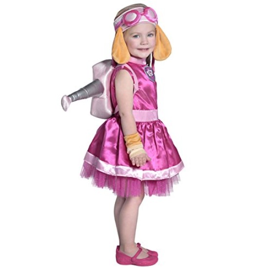 Fantasia Skye Patrulha Canina Paw Patrol Infantil Bebê