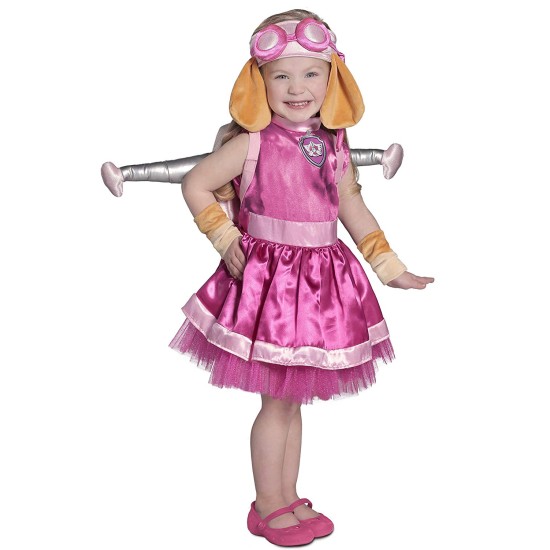 Fantasia Skye Patrulha Canina Paw Patrol Infantil Bebê
