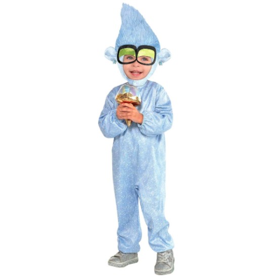 Fantasia Tiny Diamond Trolls Infantil Clássico
