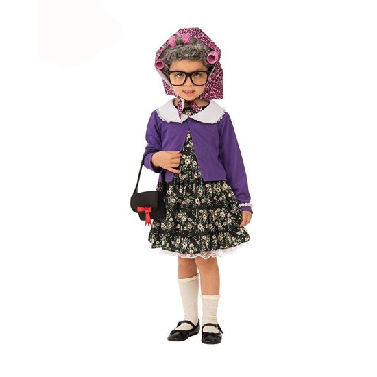 Fantasia Velhinha Infantil