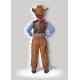Fantasia Woody Toy Story Bebê Cowboy