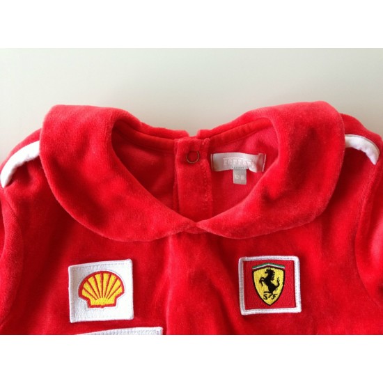 Macacão Original Ferrari Bebê Plush
