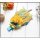 Tiara de Penas Amarela e Azul Bebês