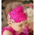 Tiara de Penas Pink Bebês