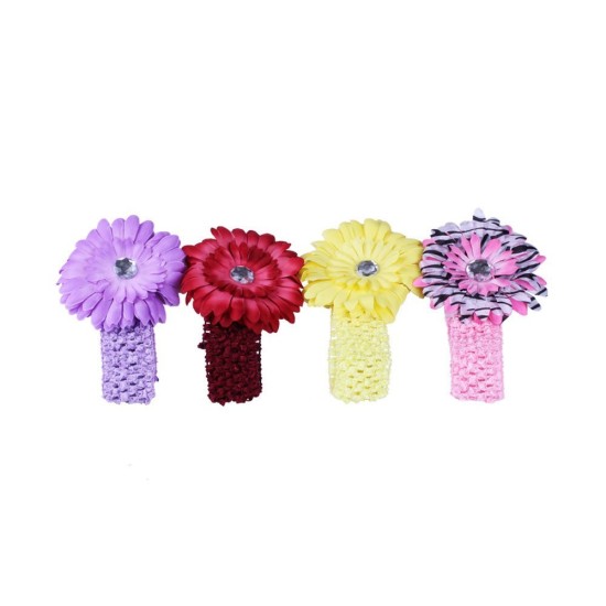 Tiaras de Flores em Cores Variadas