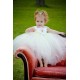 Vestido Bailarina Encantadora Branco Ivory Luxo