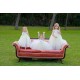 Vestido Bailarina Encantadora Branco Ivory Luxo