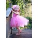 Vestido Bailarina Rosa Luxo