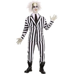 Fantasia Beetlejuice Adulto Clássica