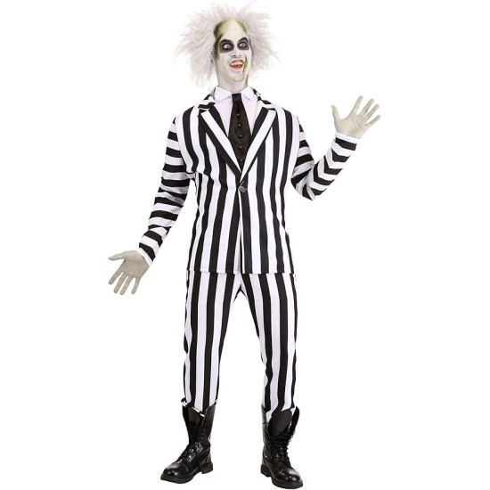 Fantasia Beetlejuice Adulto Clássica