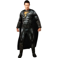 Fantasia Black Adam Adulto Clássica
