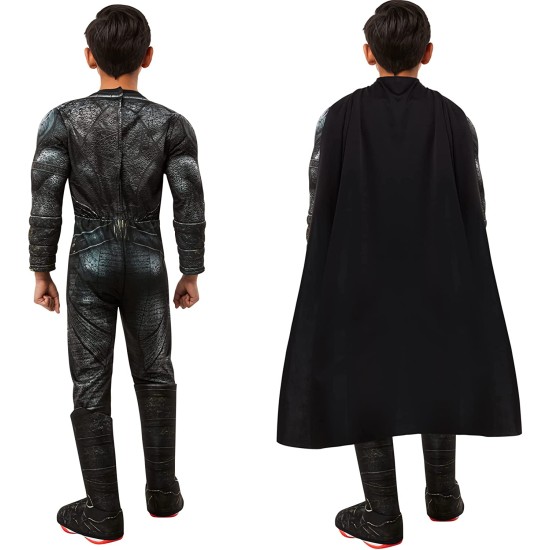 Fantasia Black Adam Infantil Luxo
