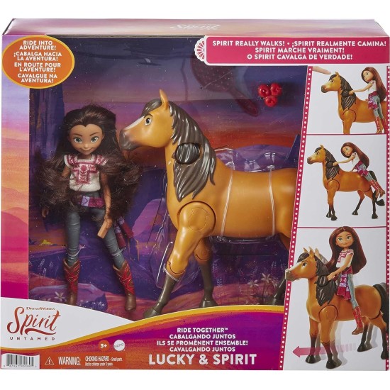 Boneca Lucky e Spirit O Indomável