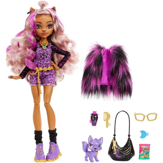 Boneca Monster High Clawdeen Wolf Cachorrinho