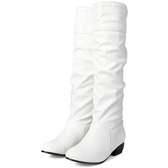 Bota Branca Adulto Saltinho