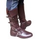 Bota de Couro Adulto Medieval
