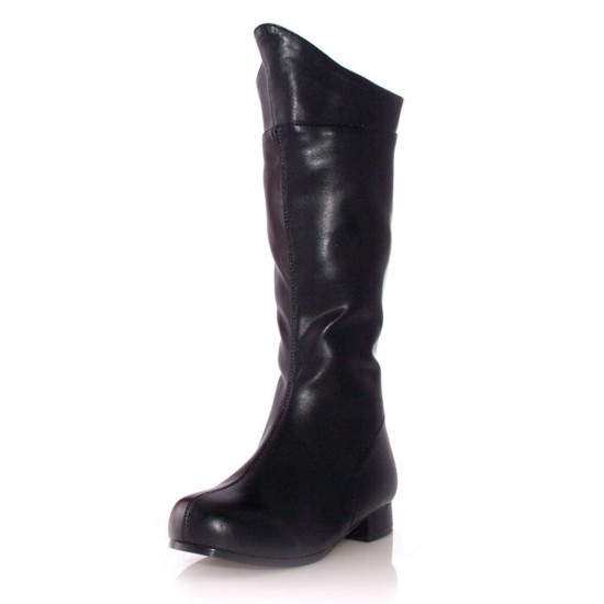 Bota de Super Herói Preta Adulto